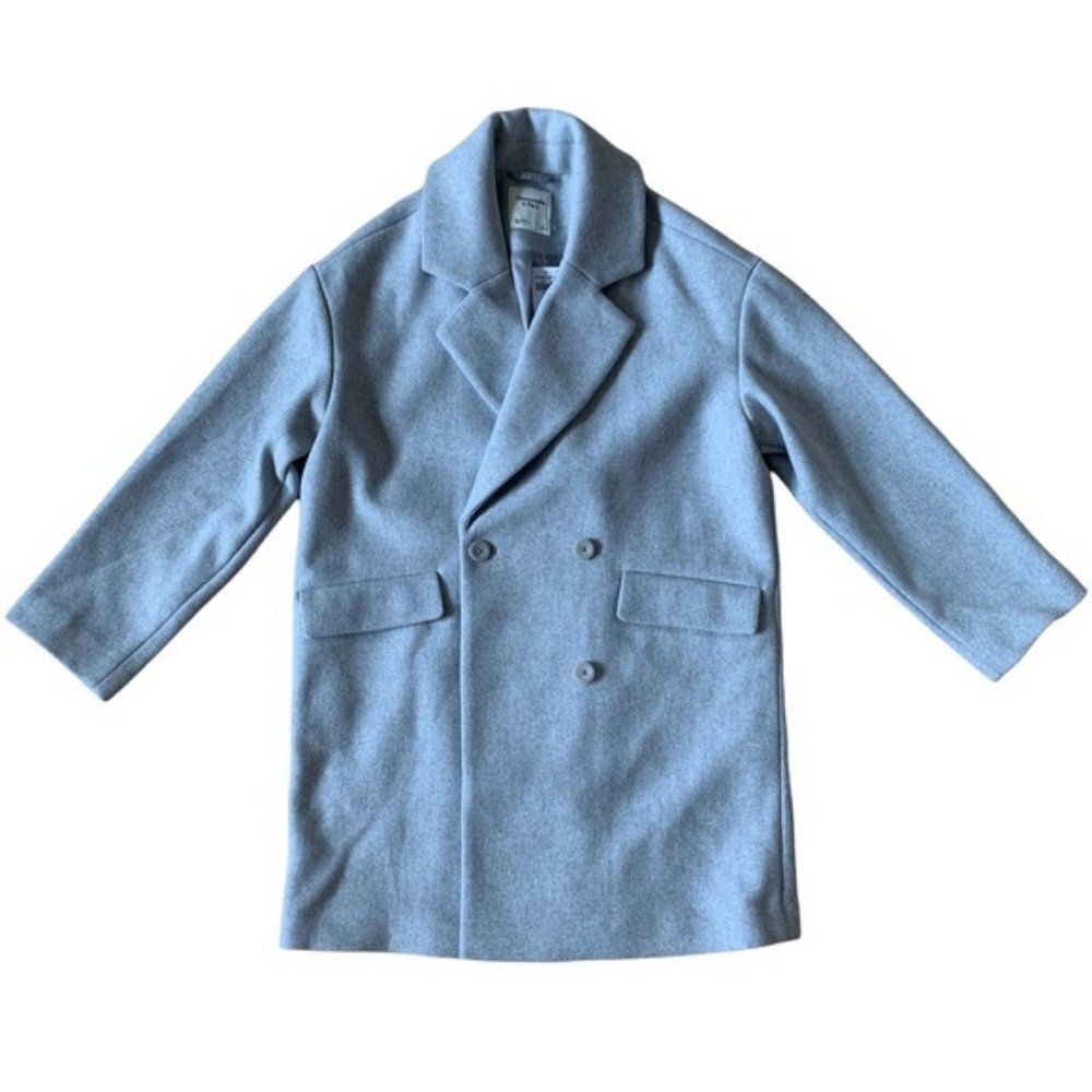 New Abercrombie & Fitch Short Wool-Blend Coat Size Small